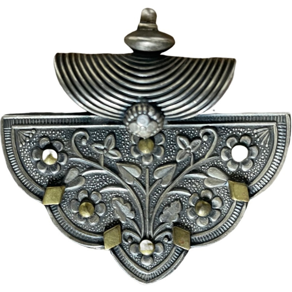 Sterling Silver Indian Necklace Pendant